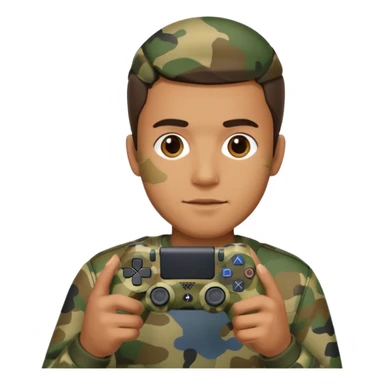 homme-avec-manette-ps4-camouflage sticker