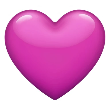 Dark pink like violet heart  sticker