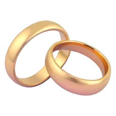 wedding rings sticker