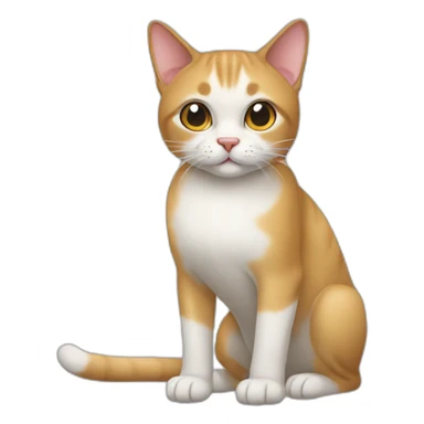 Thai cat sticker