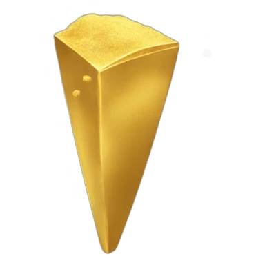 dust becoming gold bar sticker