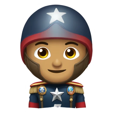 capitán america negro sticker