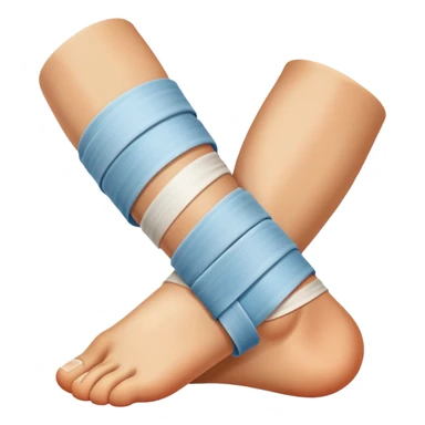 broken leg sticker