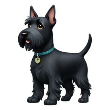 scottish-terrier-dog-walking sticker