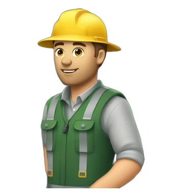 agricultural technician harvester driver sticker