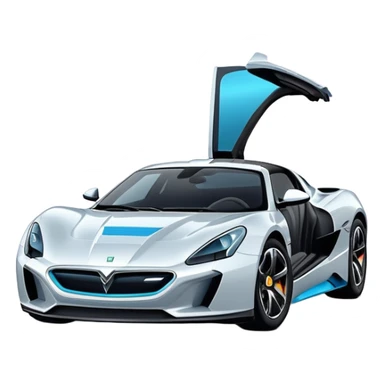 Rimac nevera r emoji sticker