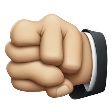 hand shake with fist bump sticker