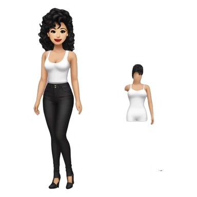 Selena Quintanilla outfit sticker