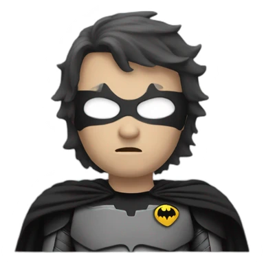 Devastated Dark Knight  sticker