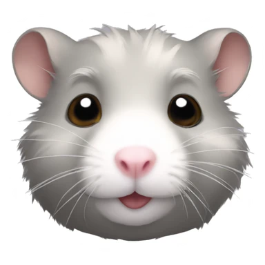 Hamster gris sticker