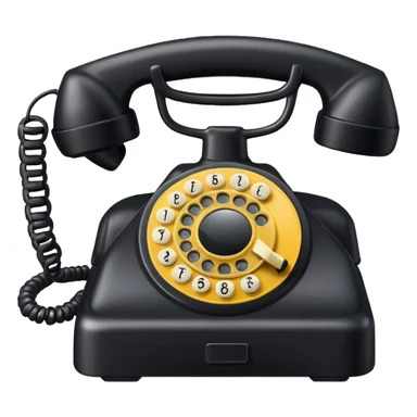Telephone sticker