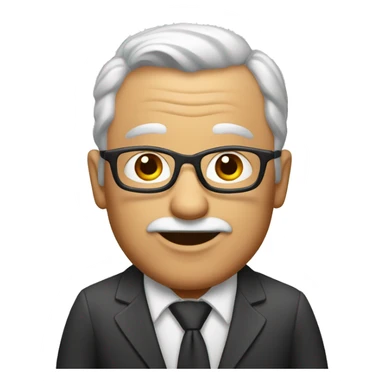 Un papa qui boit du café sticker