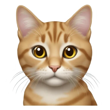 feline beauty in focus sticker