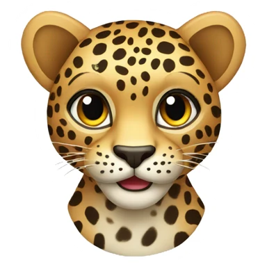 Leopard  sticker