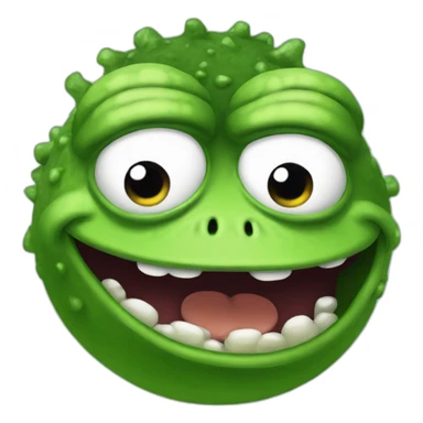coronavirus pepe the frog sticker
