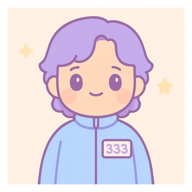 Player 333 From Squid Games  sticker