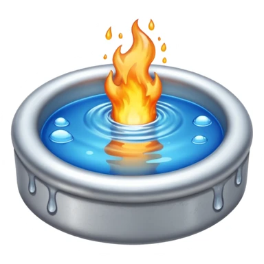 molten aluminum sticker