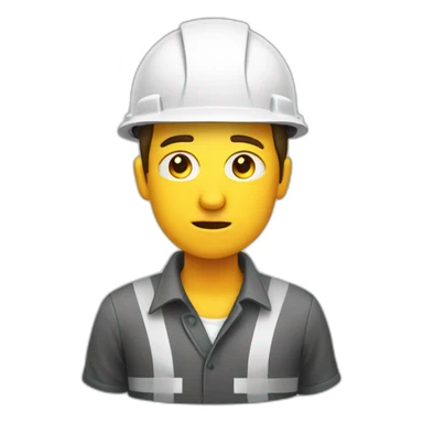 architect stressed on site sticker