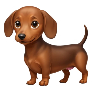 cane bassotto sticker