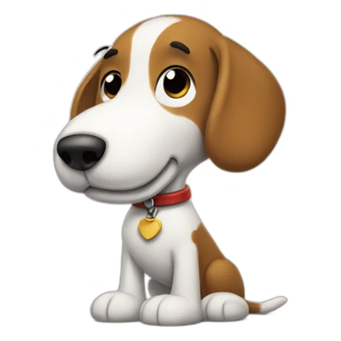 snoopy the dog sticker