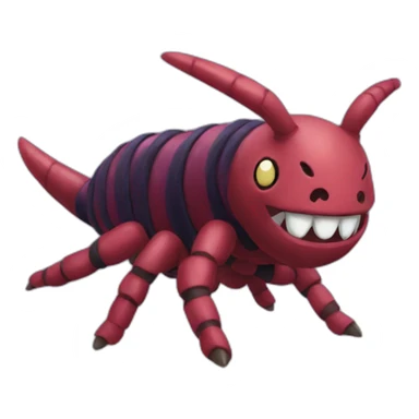 Scolipede pokemon sticker