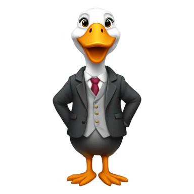 Lawyer goose sticker