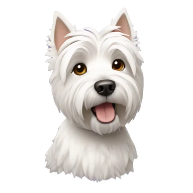 West highland white terrier sticker