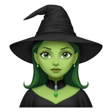 wicked elphaba sticker