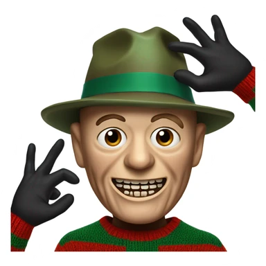 freddy kruger  sticker
