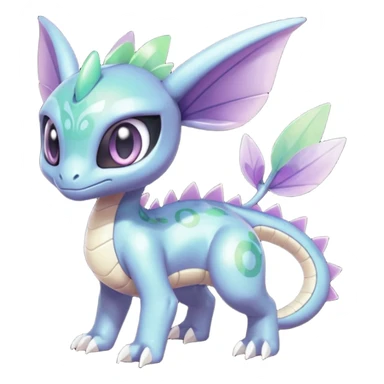 Meloetta-Palkia-Spyro-Toothless-Stitch-Pokémon-Fakémon-creature-hybrid sticker