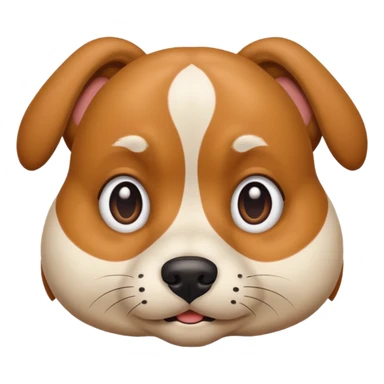 Dog, rolling eyes, sarcasm  sticker