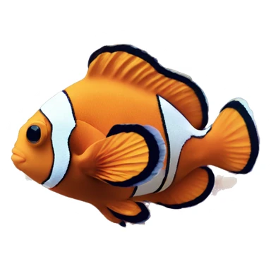 A clown fish amongst coral sticker