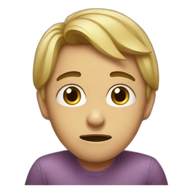 qwerty cries that his family abandoned him sticker