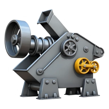 An Emoji of a KPI FT2650 Rock Crusher sticker