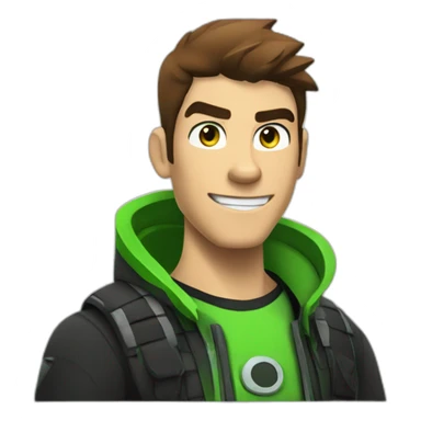 ben 10 Cartoon  sticker
