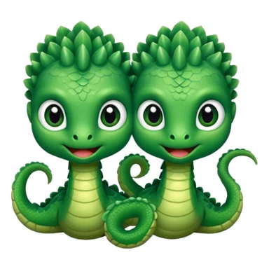 Baby hydra – Two heads, playful eyes






 sticker