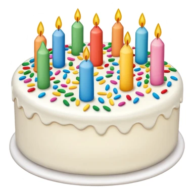 normal cake with no layers  sticker