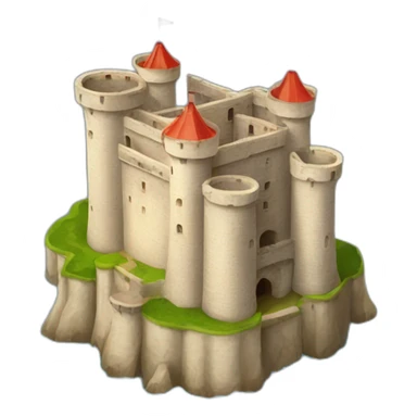 Château Fort boyard sticker