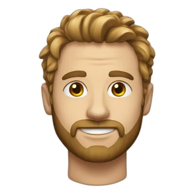 andrew tate with hairs sticker