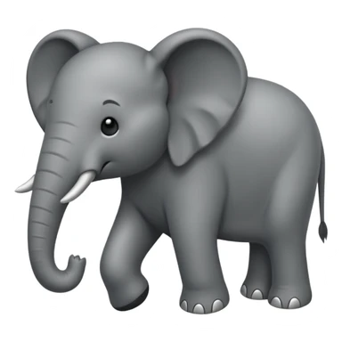 pata de elefante encadenada, solo pata sticker