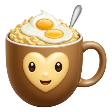 Protein Coffee + Egg Scramble sticker