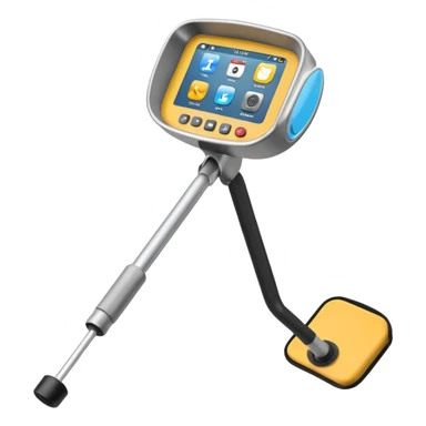 metal detector sticker