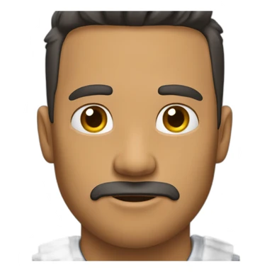 Enfermero hombre pelo canoso y muy corto sticker