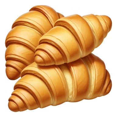 Buttery croissant sticker