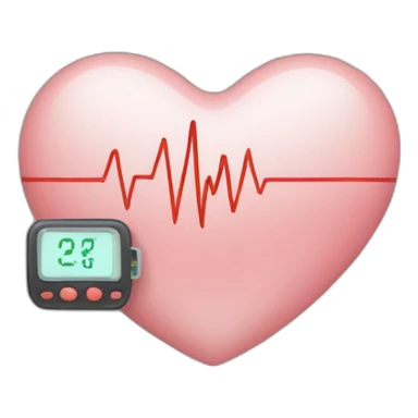heart monitor sticker
