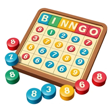 bingo game sticker