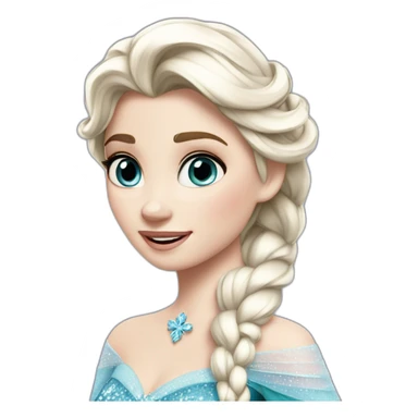 princesse elsa sticker