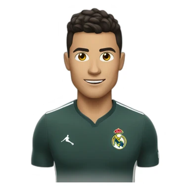 He looks like Cristiano Ronaldo sticker