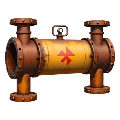 gas pipeline sticker