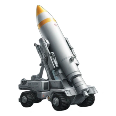 american rocket launcher sticker